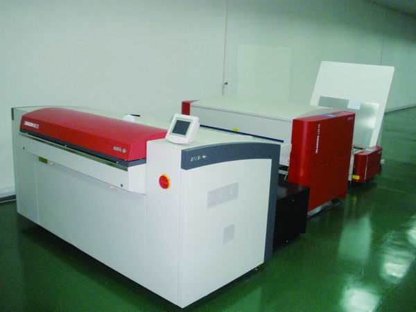 The AGFA CTP Output machine had been recommended