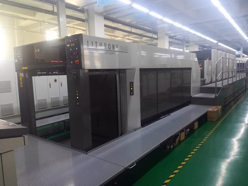Komori GL640+C+HUV printing machine