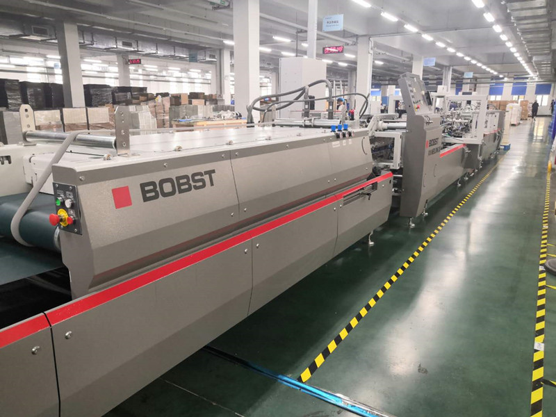 BOBST Boisterone III automatic box paster
